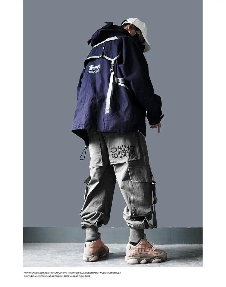 Back Strap Flight Military Jacket