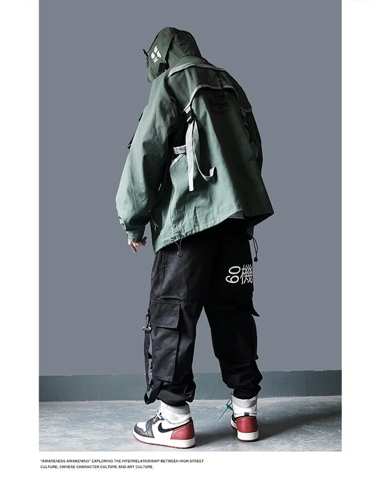 Back Strap Flight Military Jacket