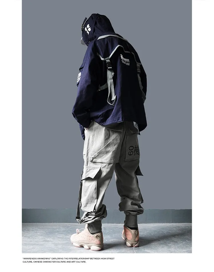 Back Strap Flight Military Jacket