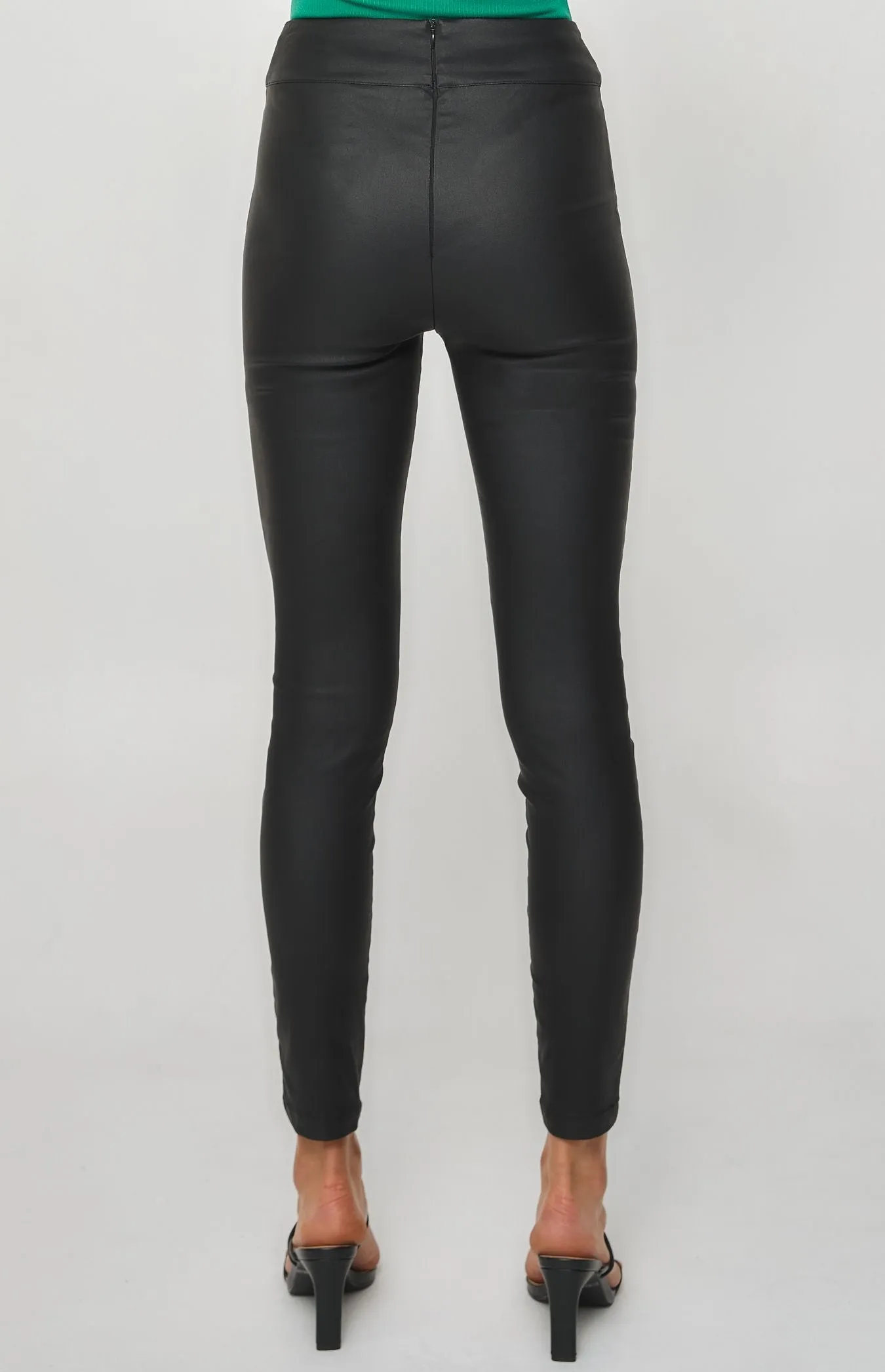 Danielle Faux Leather Leggins