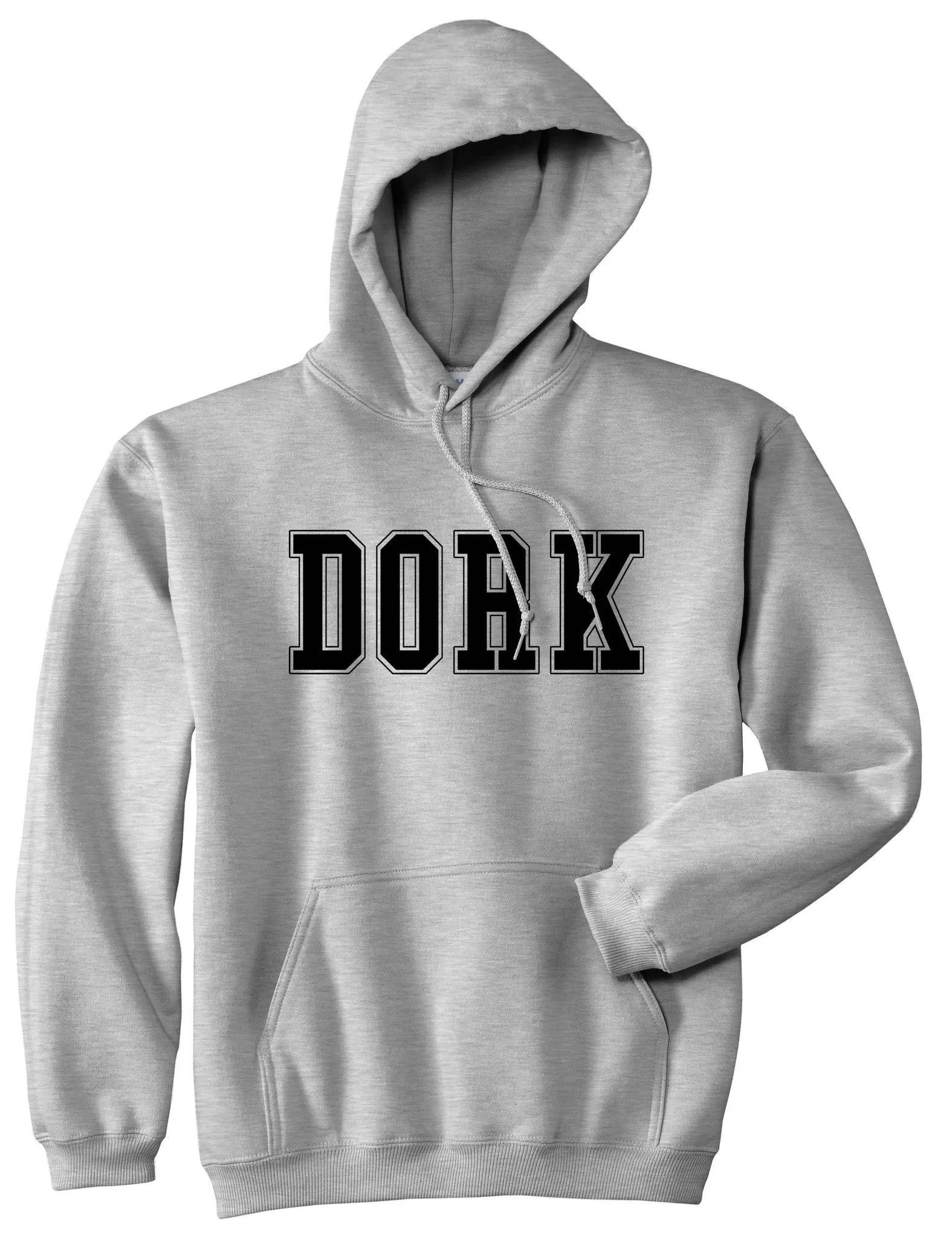 Dork College Style Boys Kids Pullover Hoodie Hoody