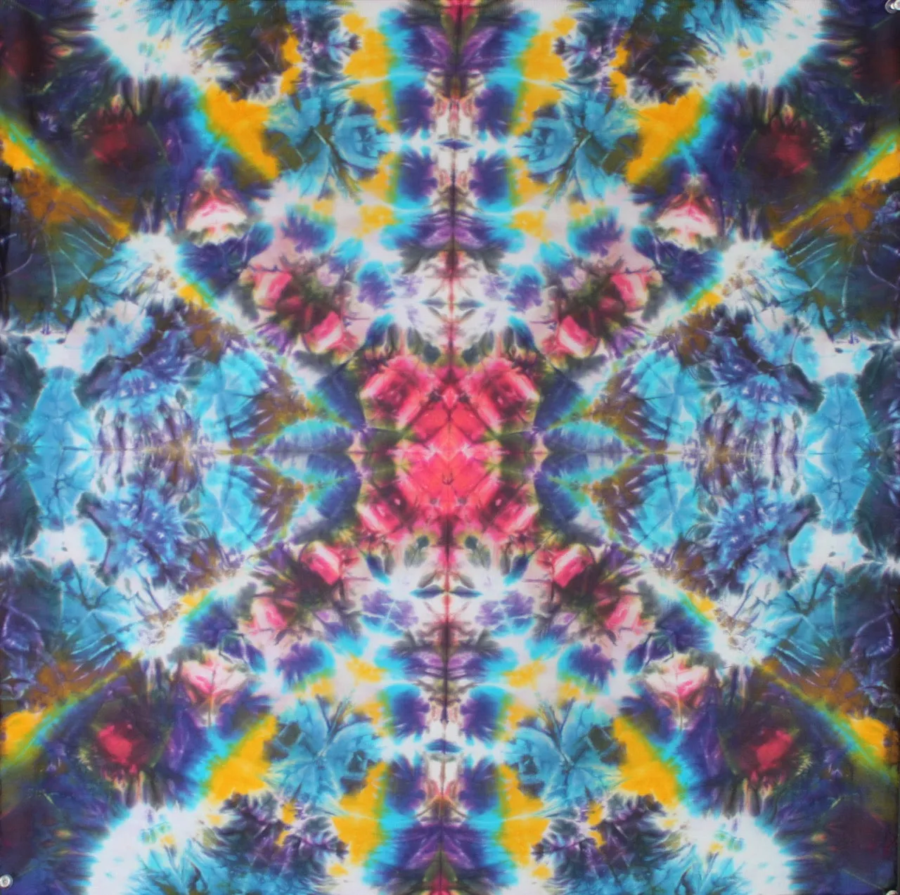 'Exfiltrate' Mandala 22"X 22"  #1522
