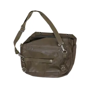 Issued Swiss OD Gas Mask Bag