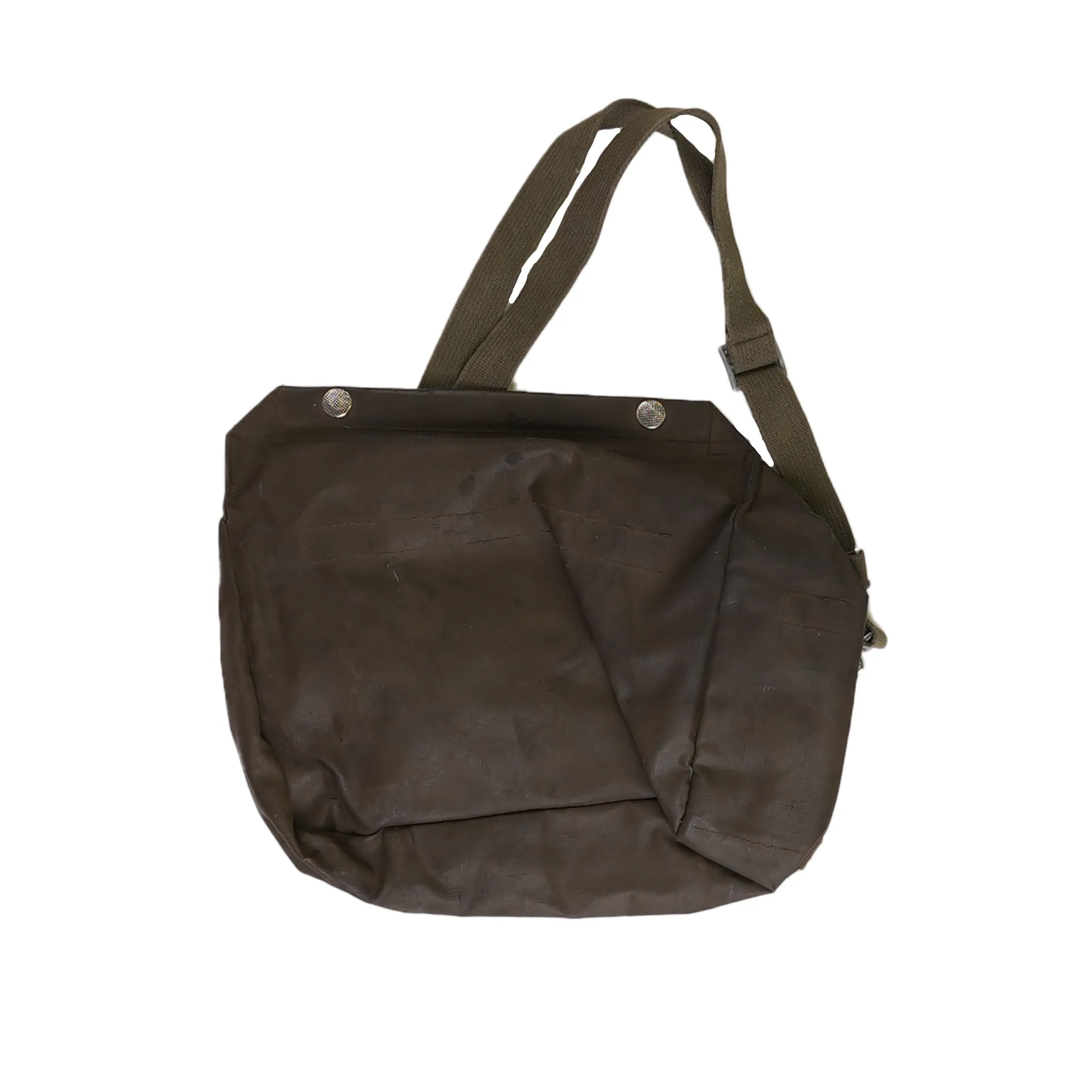 Issued Swiss OD Gas Mask Bag