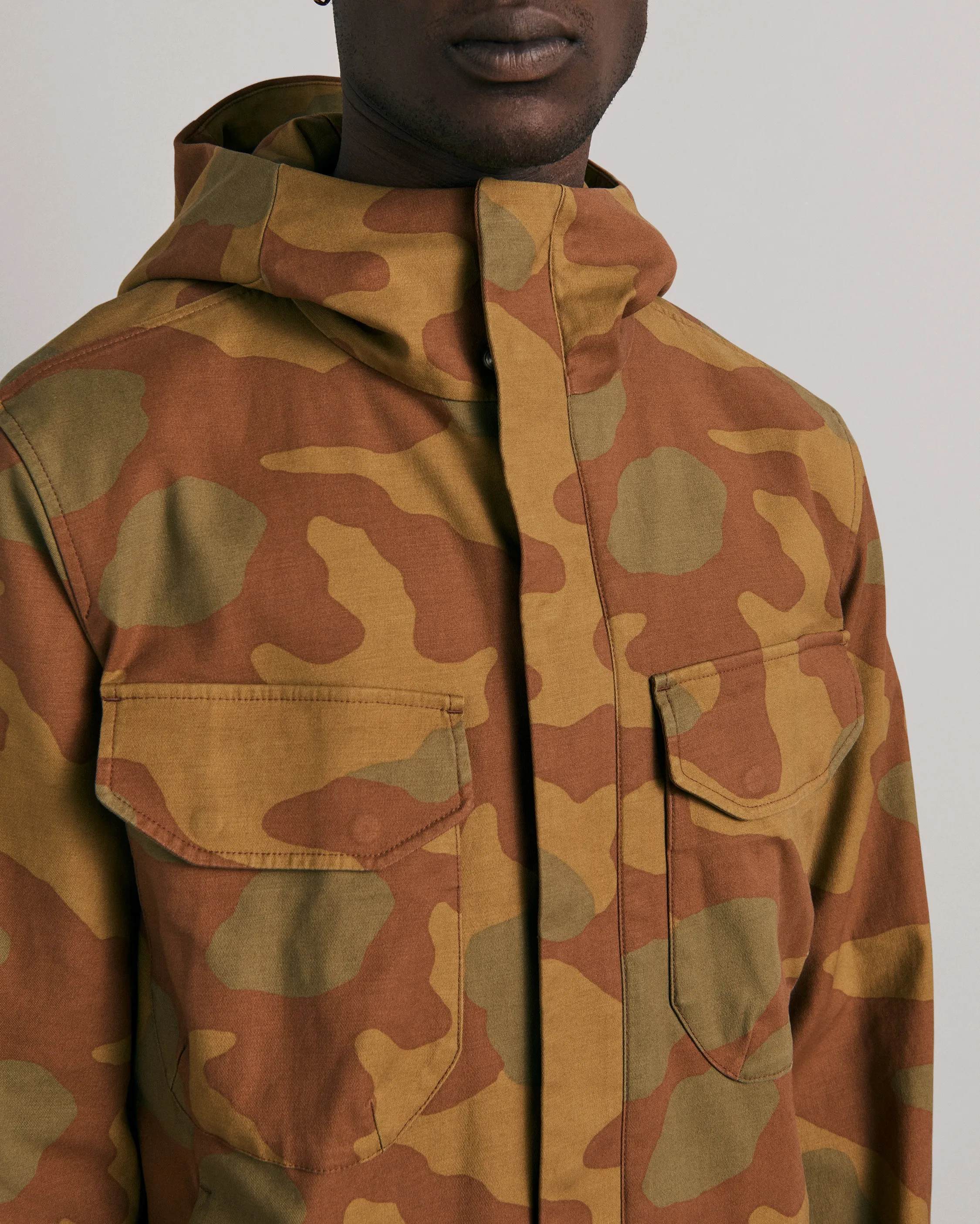 Military Tactic Printed Jacket