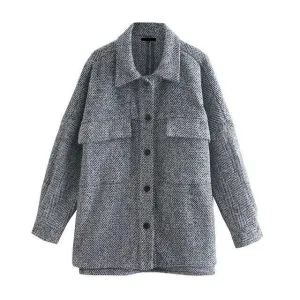 OVERSIZED ASYMMETRIC JACKET