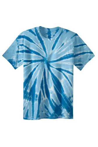 Port & Company Adult Tie-Dye Tee - Royal