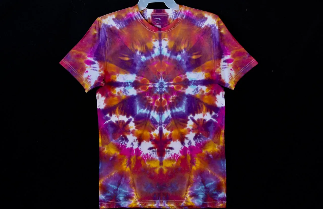 Reg. Cotton T shirt Medium #2987 Mandala design $80