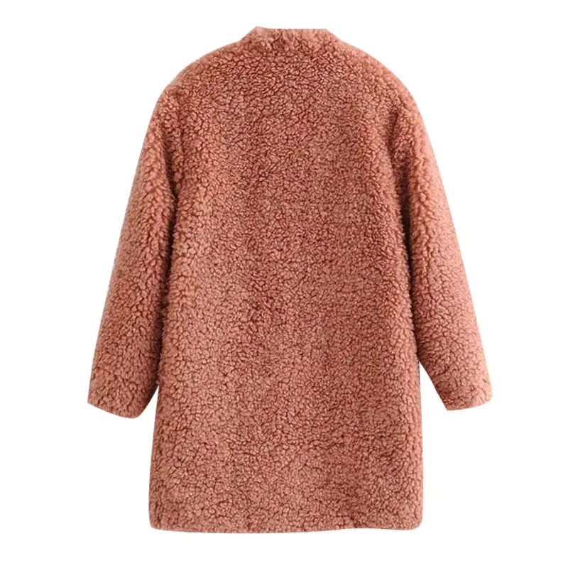 TEXTURED OVERSIZED COAT