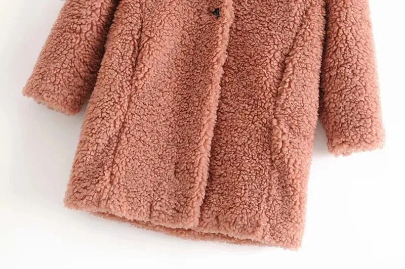 TEXTURED OVERSIZED COAT