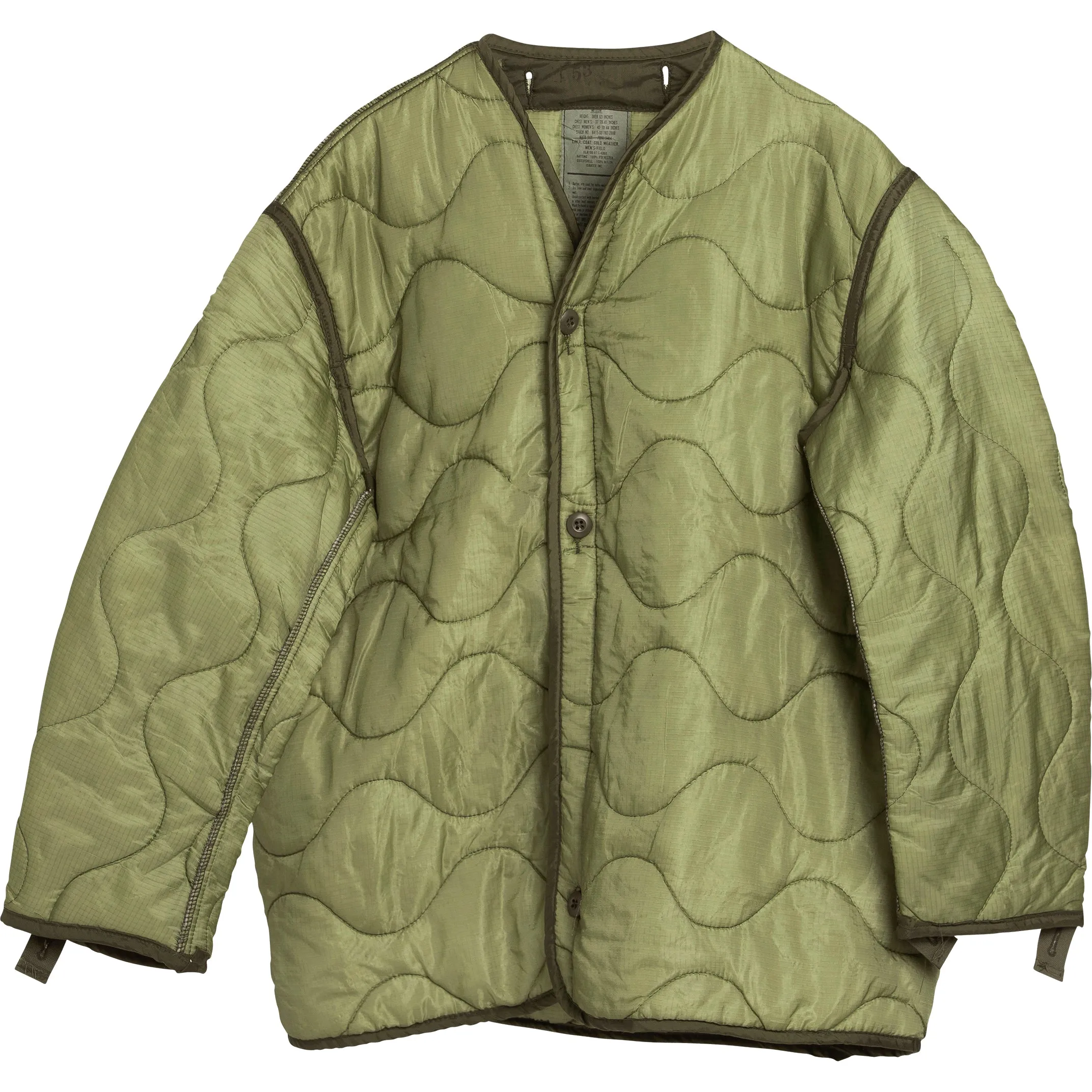 VINTAGE MILITARY COAT LINER