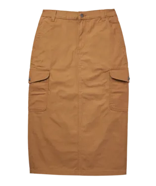 W Canvas Cargo Skirt