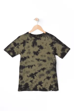 West 49 Youth Olive Tie Dye Tee