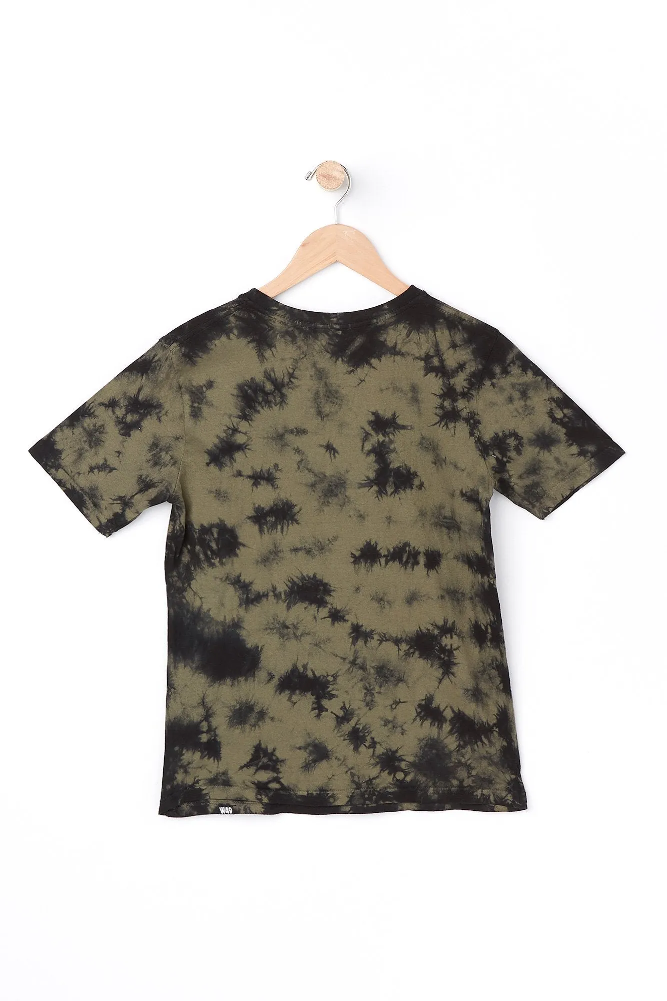 West 49 Youth Olive Tie Dye Tee