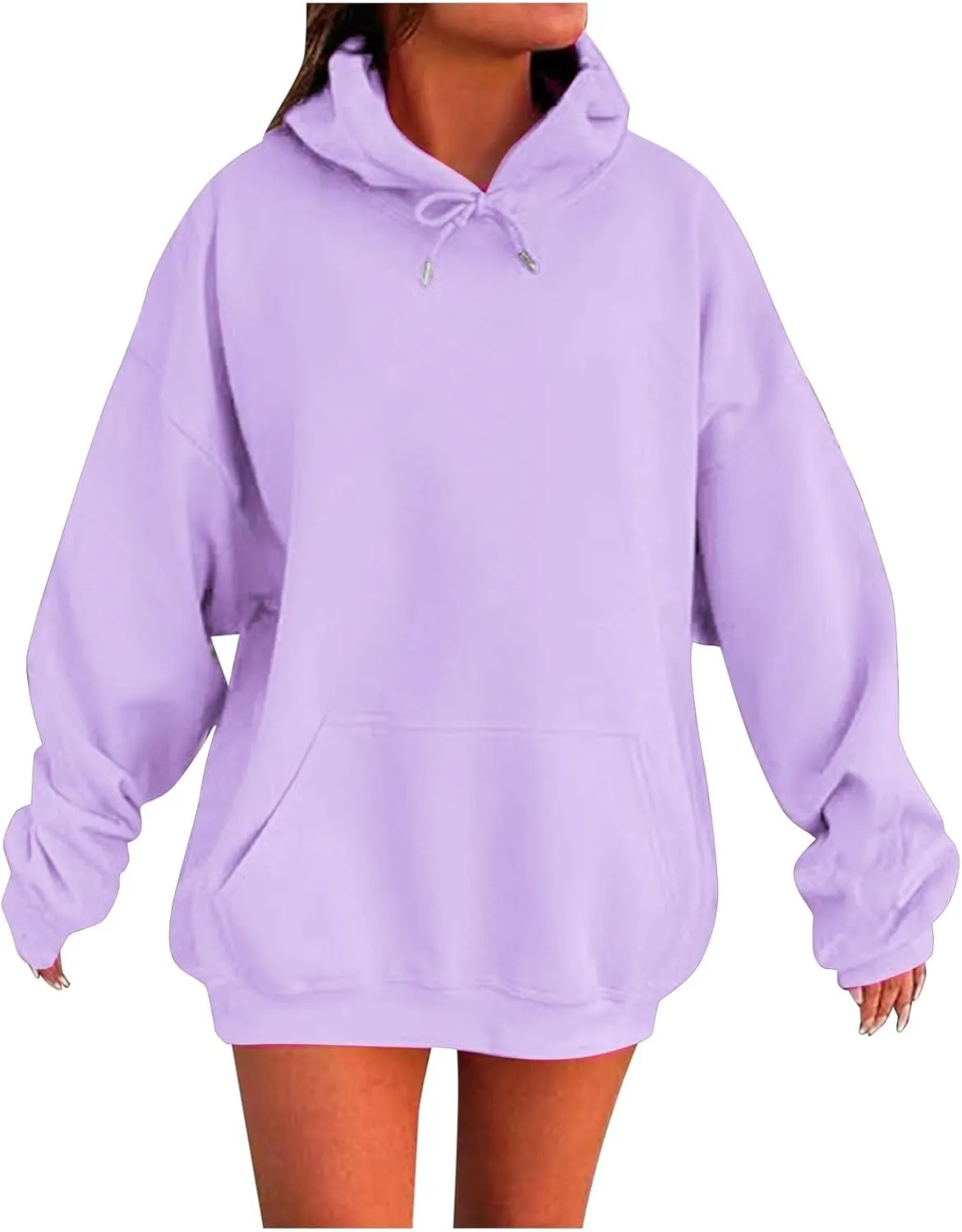 Womens Oversized Hoodies Winter Cute Sweatshirts Pullover 2024 Fashion Tops Trendy Outfits with Pockets